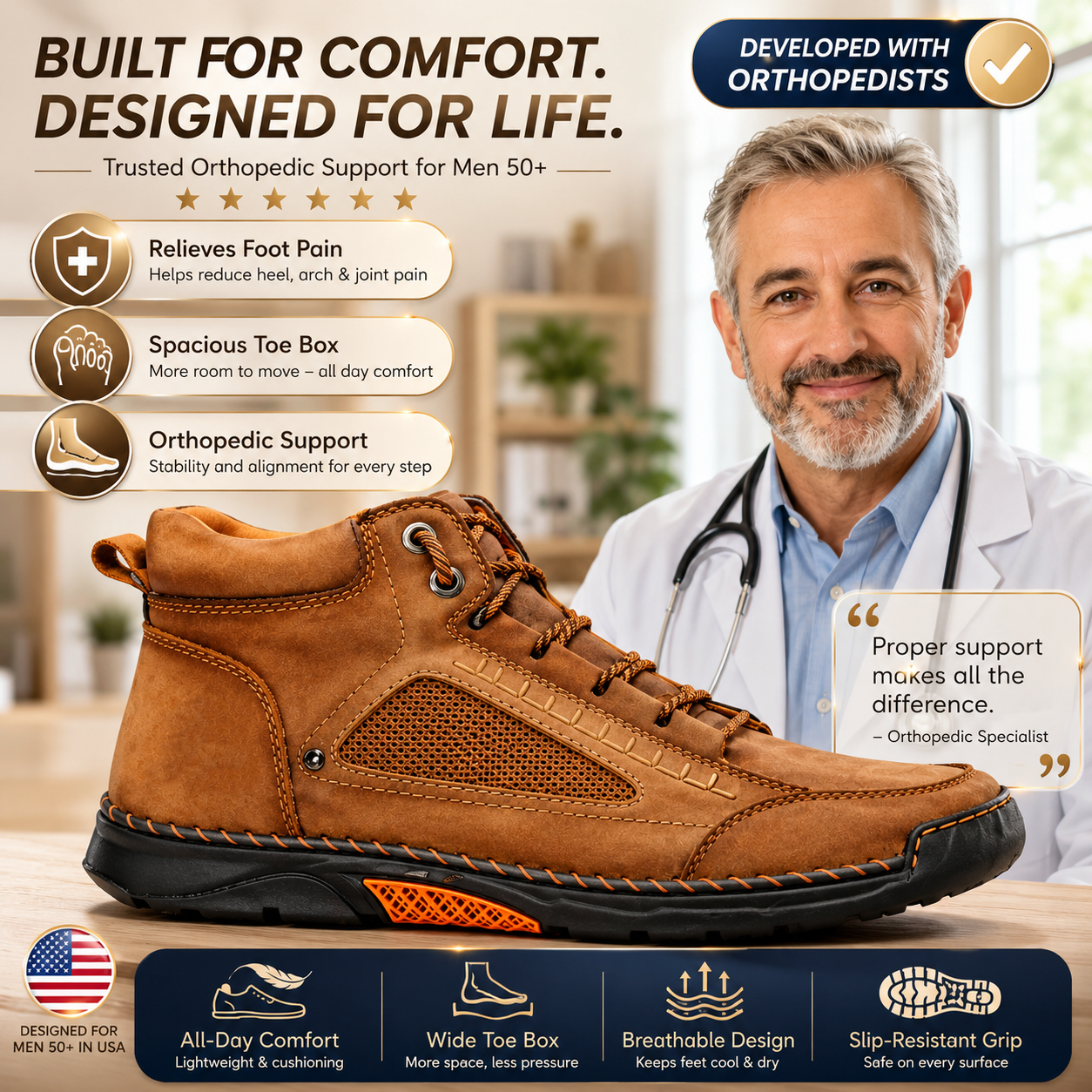 Comfort Orthopedic Boots